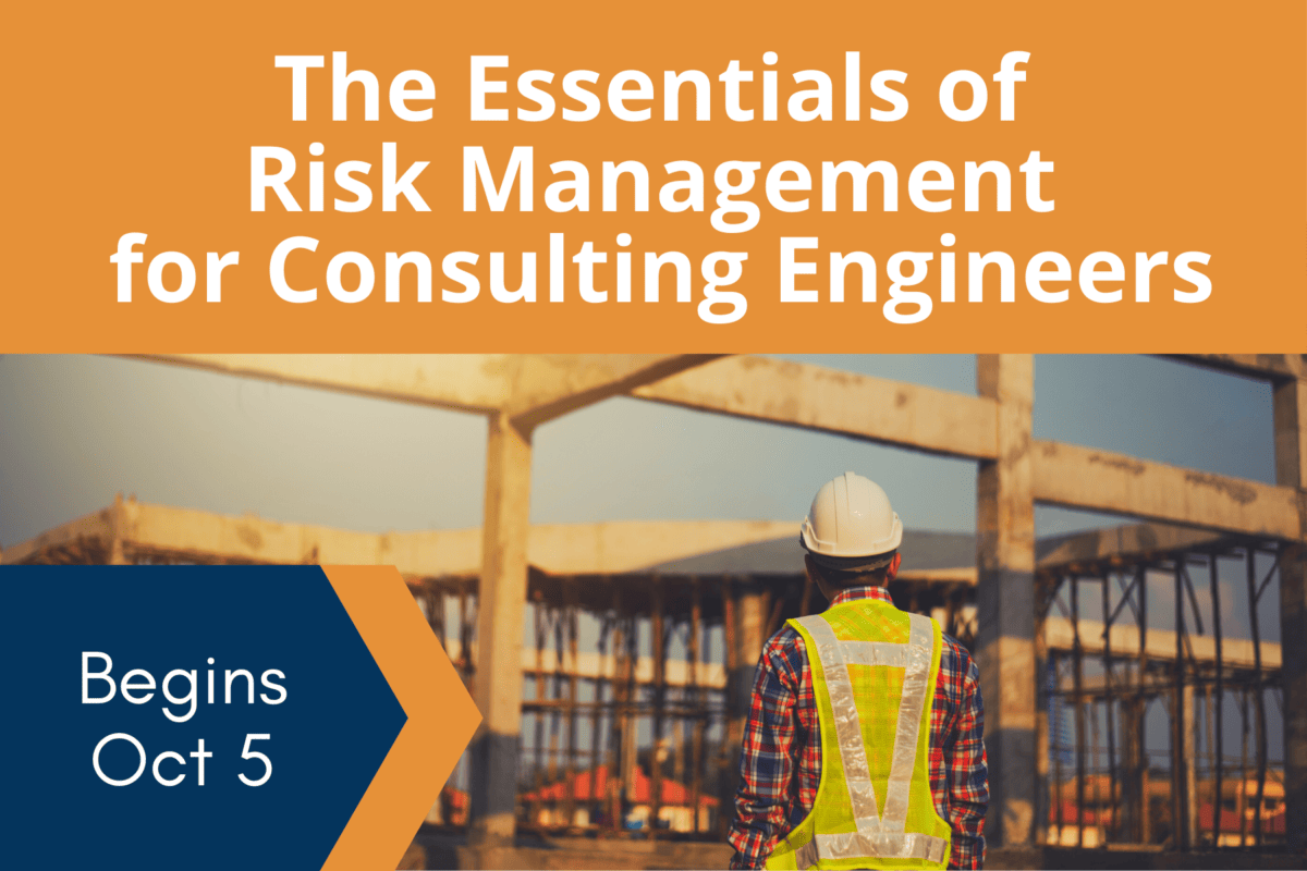 The Essentials of Risk Management for Consulting Engineers